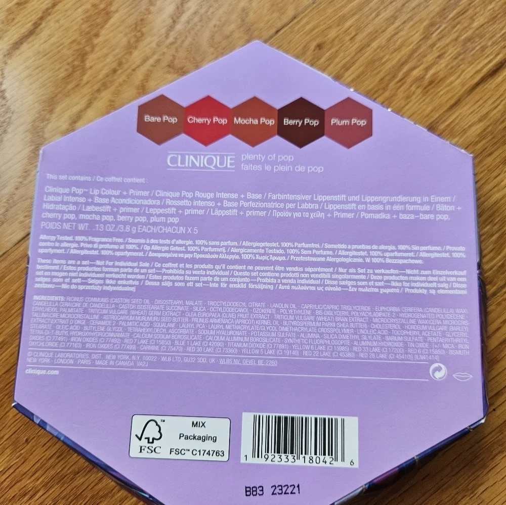 Clinique plenty pop